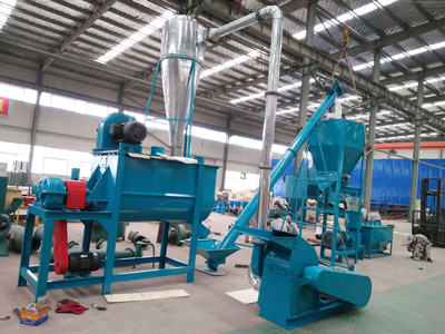 Small Complete Wood Pellet Manufacturing Line For Sale