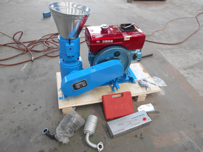 diesel engine pellet machine 200A