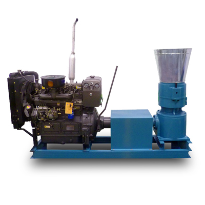 diesel engine pellet mill