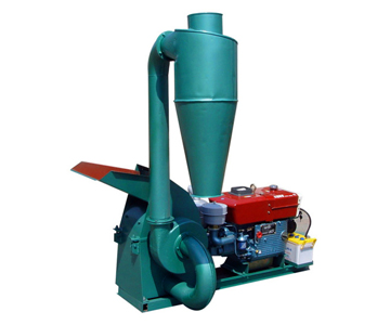 Diesel hammer mill