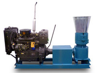 diesel engine pellet mills