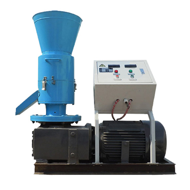 electric engine wood pellet making machine