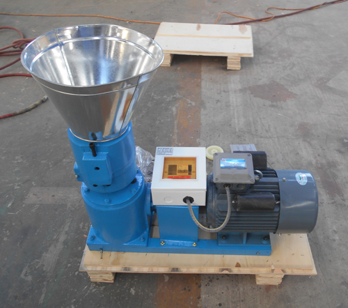 small electric motor pellet machine