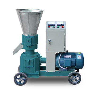 mobile pellet machine