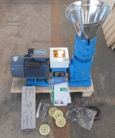 electric motor pellet machine 150B