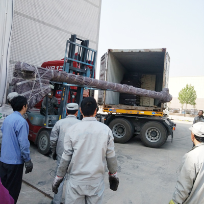 pellet making equipment loading