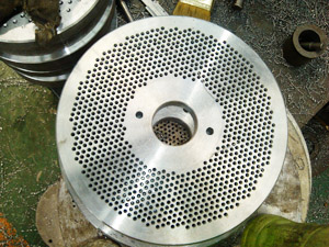 pellet machine flat die