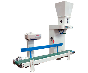 Wood pellet packing machine