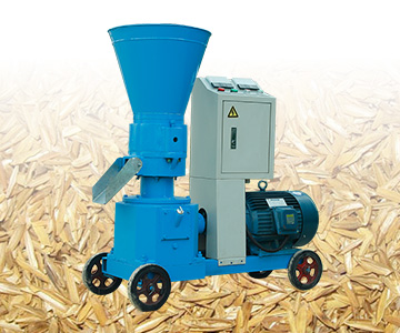 Rice husk pellet machine