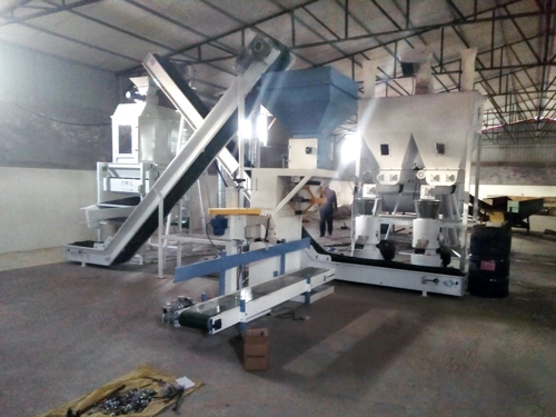 small feed pellet production line