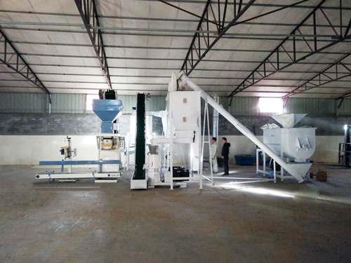 complete feed pellet plant