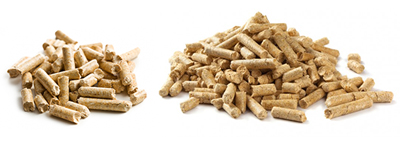 wood pellet output