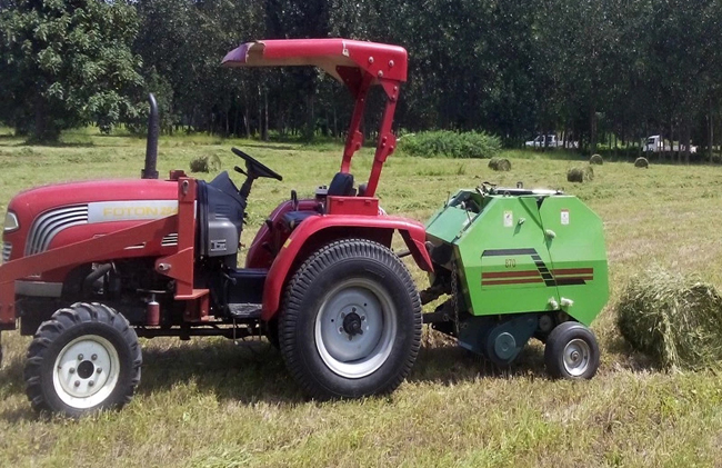 small round baler