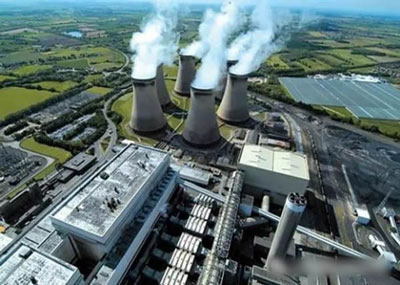 Drax power plant in UK