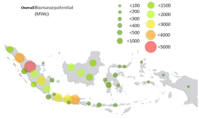 Wood pellet industry in Indonesia