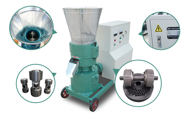 details of pellet machine