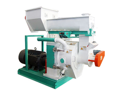 horizontal type ring die pellet machine