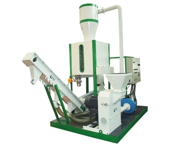 Multifunctional integrated wood pellet plant