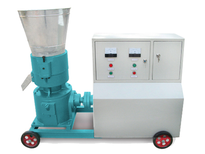 mobile pellet machine