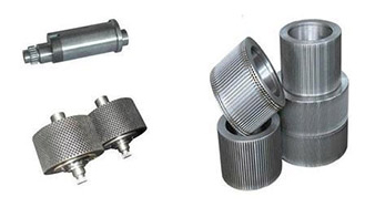 rollers in pellet machine