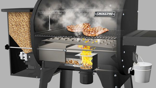 wood pellet bbq