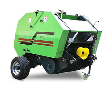 Pickup round baler